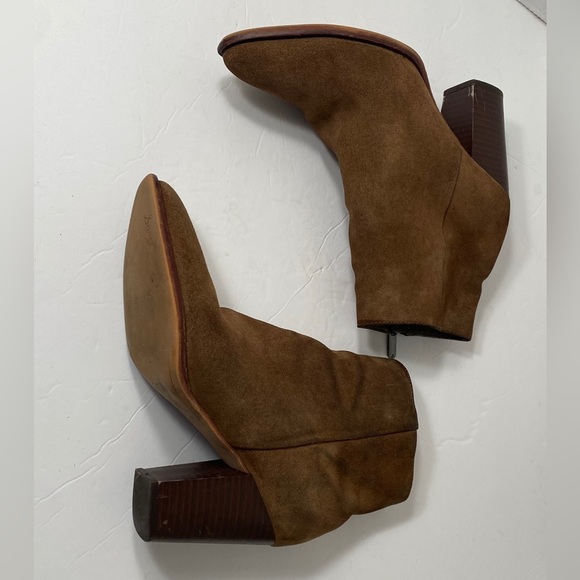 Sam Edelman Women’s Suede Blake Brown Boot Size 8 - Picture 3 of 11